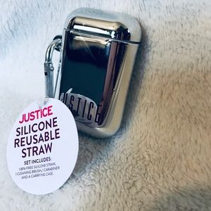 Reusable travel straw